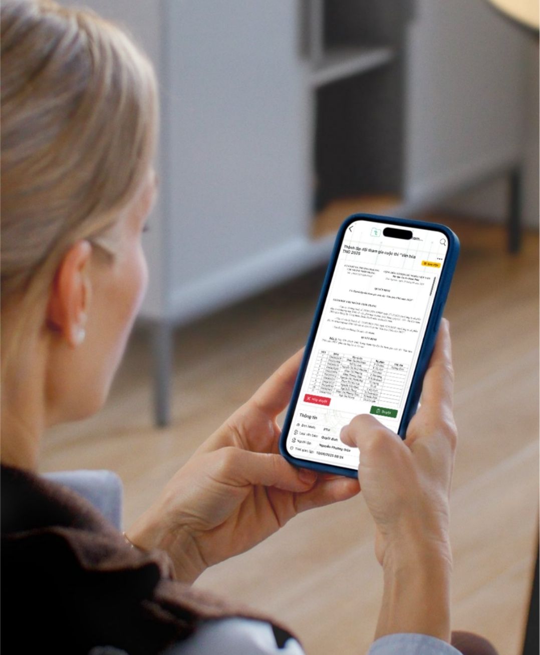Gửi đề xuất, tờ trình online